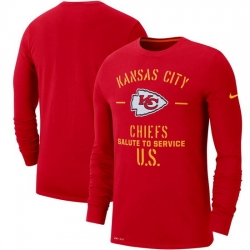 Kansas City Chiefs Men Long T Shirt 014