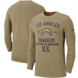 Los Angeles Chargers Men Long T Shirt 012