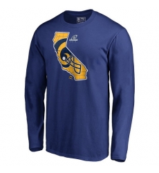 Los Angeles Rams Men Long T Shirt 008