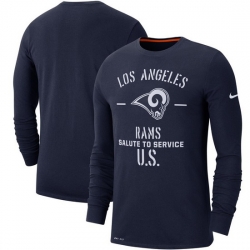 Los Angeles Rams Men Long T Shirt 015