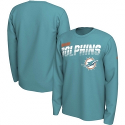 Miami Dolphins Men Long T Shirt 001