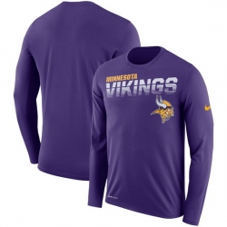 Minnesota Vikings Men Long T Shirt 001