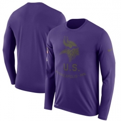 Minnesota Vikings Men Long T Shirt 003