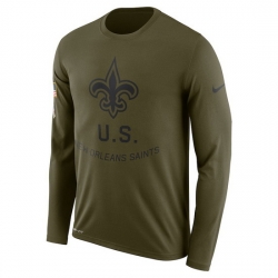 New Orleans Saints Men Long T Shirt 005