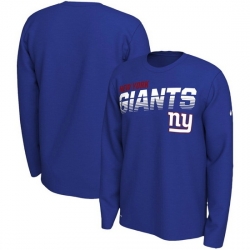 New York Giants Men Long T Shirt 001