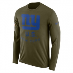 New York Giants Men Long T Shirt 003