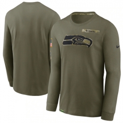 Seattle Seahawks Men Long T Shirt 002