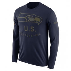 Seattle Seahawks Men Long T Shirt 004