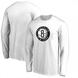 Brooklyn Nets Men Long T Shirt 002