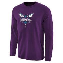Charlotte Hornets Men Long T Shirt 003