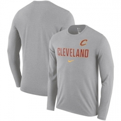 Cleveland Cavaliers Men Long T Shirt 001