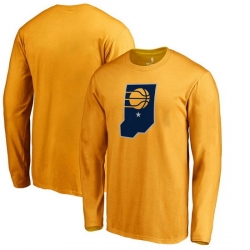 Indiana Pacers Men Long T Shirt 005