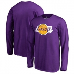 Los Angeles Lakers Men Long T Shirt 002