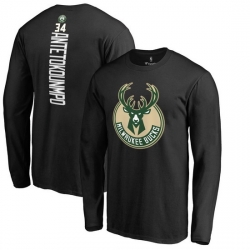 Milwaukee Bucks Men Long T Shirt 007