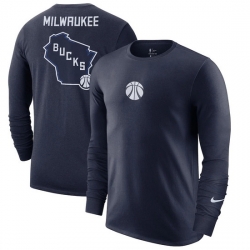 Milwaukee Bucks Men Long T Shirt 008
