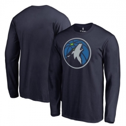 Minnesota Timberwolves Men Long T Shirt 004
