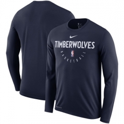 Minnesota Timberwolves Men Long T Shirt 005