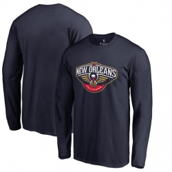 New Orleans Pelicans Men Long T Shirt 003