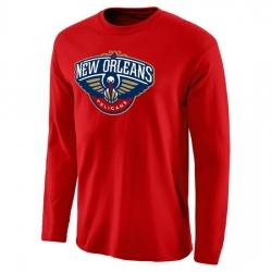 New Orleans Pelicans Men Long T Shirt 008