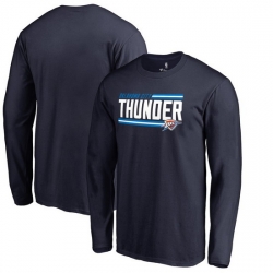 Oklahoma City Thunder Men Long T Shirt 001
