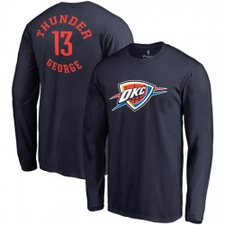 Oklahoma City Thunder Men Long T Shirt 002