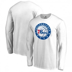 Philadelphia 76ers Men Long T Shirt 001