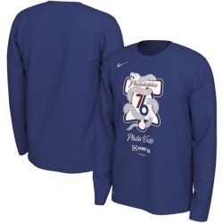 Philadelphia 76ers Men Long T Shirt 002