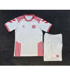 Customized Men Denmark Soccer Jerseys