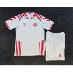 Customized Men Denmark Soccer Jerseys