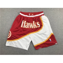 Atlanta Hawks Basketball Shorts 008