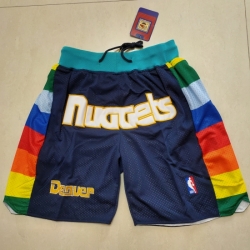 Denver Nuggets Basketball Shorts 015