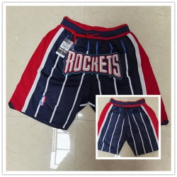 Houston Rockets Basketball Shorts 001