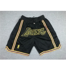 Los Angeles Lakers Basketball Shorts 004