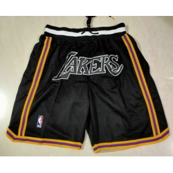Los Angeles Lakers Basketball Shorts 007
