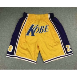 Los Angeles Lakers Basketball Shorts 024