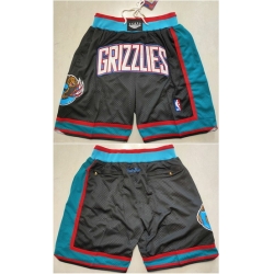 Memphis Grizzlies Basketball Shorts 010