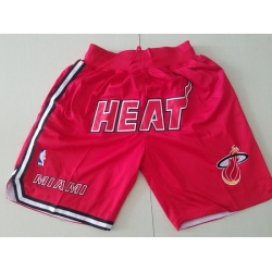 Miami Heat Basketball Shorts 016
