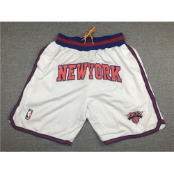 New York Knicks Basketball Shorts 004