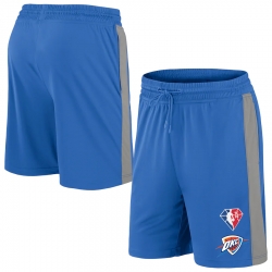 Men Oklahoma City Thunder Blue Shorts