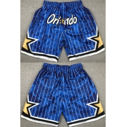Men's Orlando Magic Blue Shorts 63254