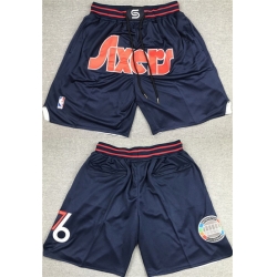 Philadelphia 76ers Basketball Shorts 012