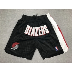 Portland Trail Blazers Basketball Shorts 001