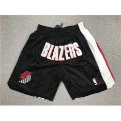 Portland Trail Blazers Basketball Shorts 003