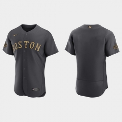Men Boston Red Sox 2022 Mlb All Star Game Authentic Charcoal Jersey