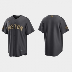 Men Boston Red Sox 2022 Mlb All Star Game Charcoal  Jersey