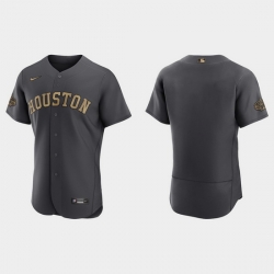 Men Houston Astros 2022 Mlb All Star Game Authentic Charcoal Jersey