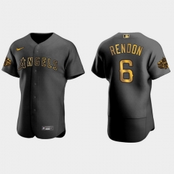 Men Los Angeles Angels Anthony Rendon 2022 Mlb All Star Game Authentic Black Men Jersey