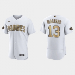 Men Manny Machado San Diego Padres 2022 Mlb All Star Game Authentic White Jersey