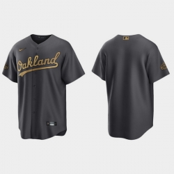 Men Oakland Athletics 2022 Mlb All Star Game Charcoal  Jersey