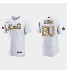 Men Pete Alonso New York Mets 2022 Mlb All Star Game Authentic White Jersey